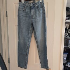 Everlane Curvy Cheeky Jeans in Light Blue